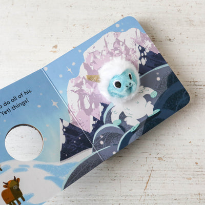 Finger Puppet Board Book - Baby Yeti