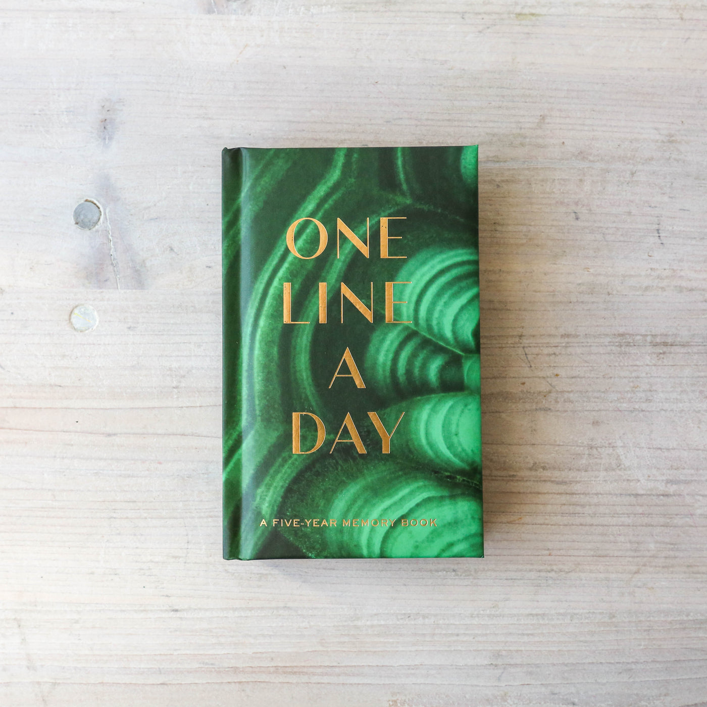 One Line A Day - Malachite Green