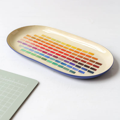 Nomenclature Of Colour Oval Enamel Tray