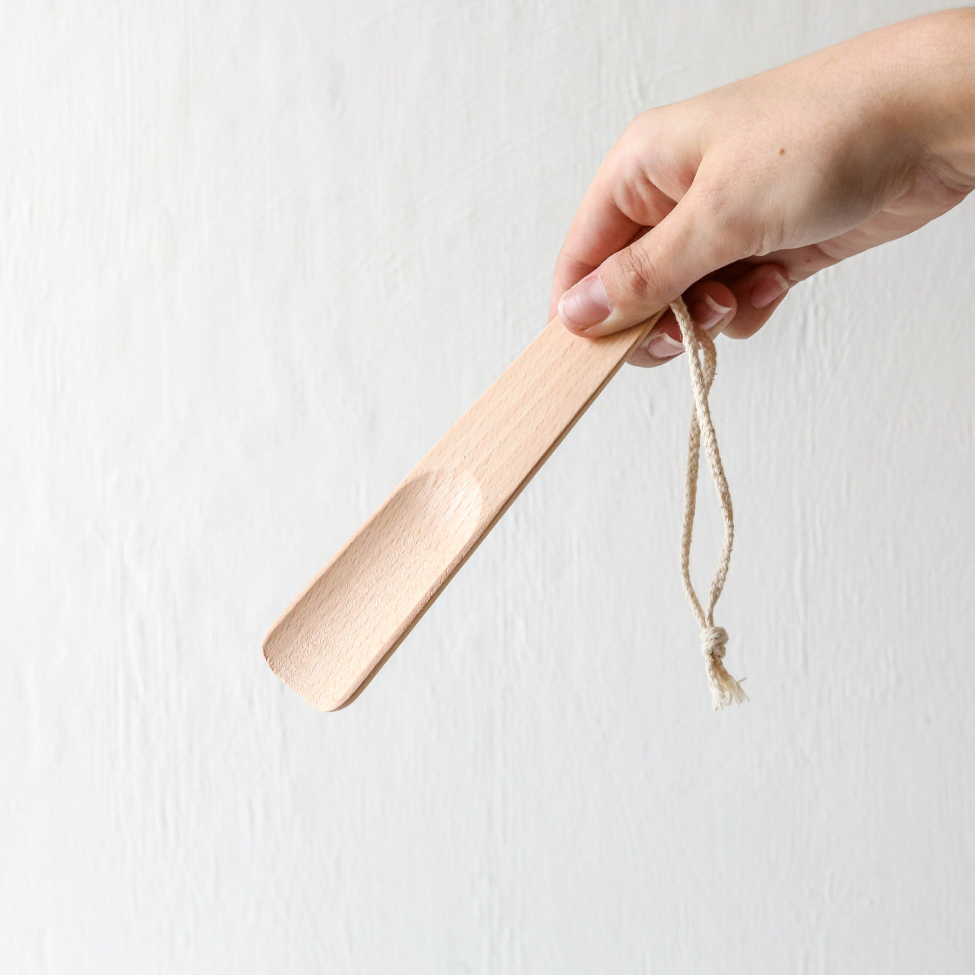 Small Beechwood Shoe Horn