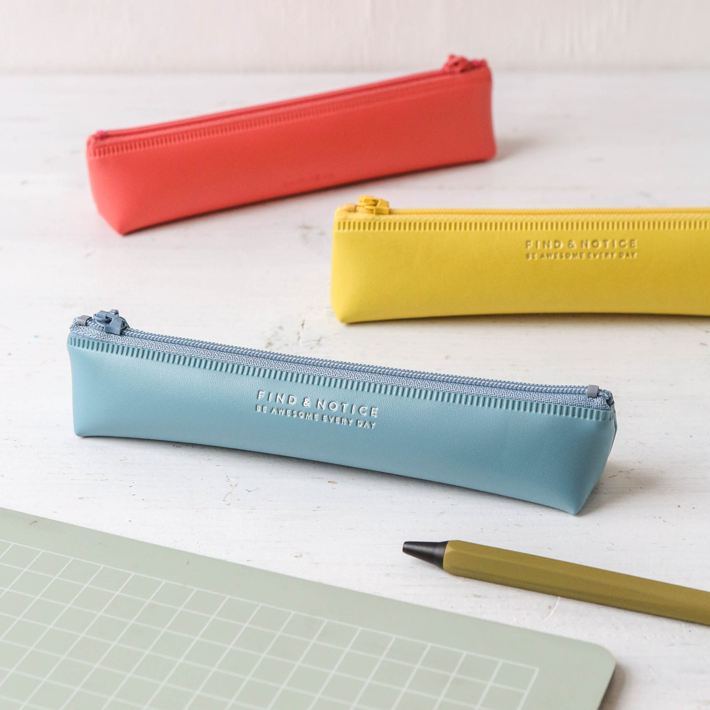 'Find & Notice' Slim Pencil Case