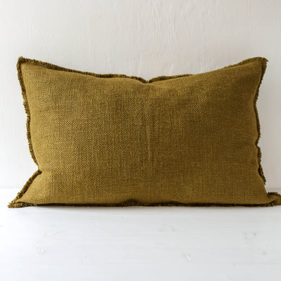 Oblong California Cushion Cover -Olive