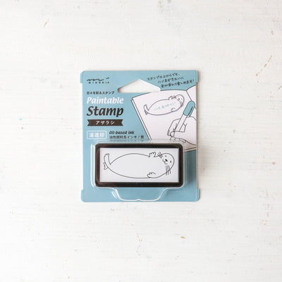 Pre-inked Paintable Stamp by Midori - Half Size
