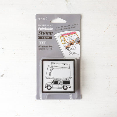 Pre-inked Paintable Stamp by Midori - Square