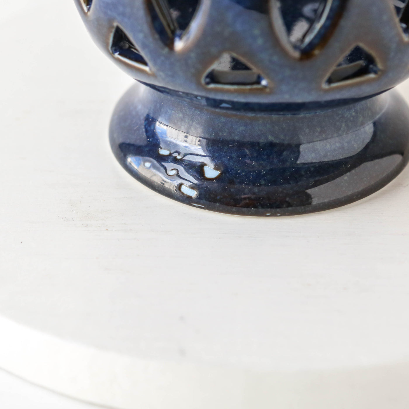 Patty Votive Candle Holder - Blue