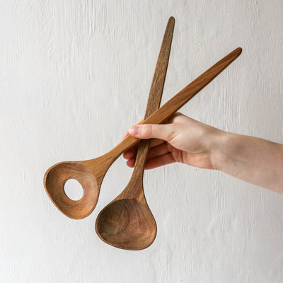 Acacia Wood Salad Servers