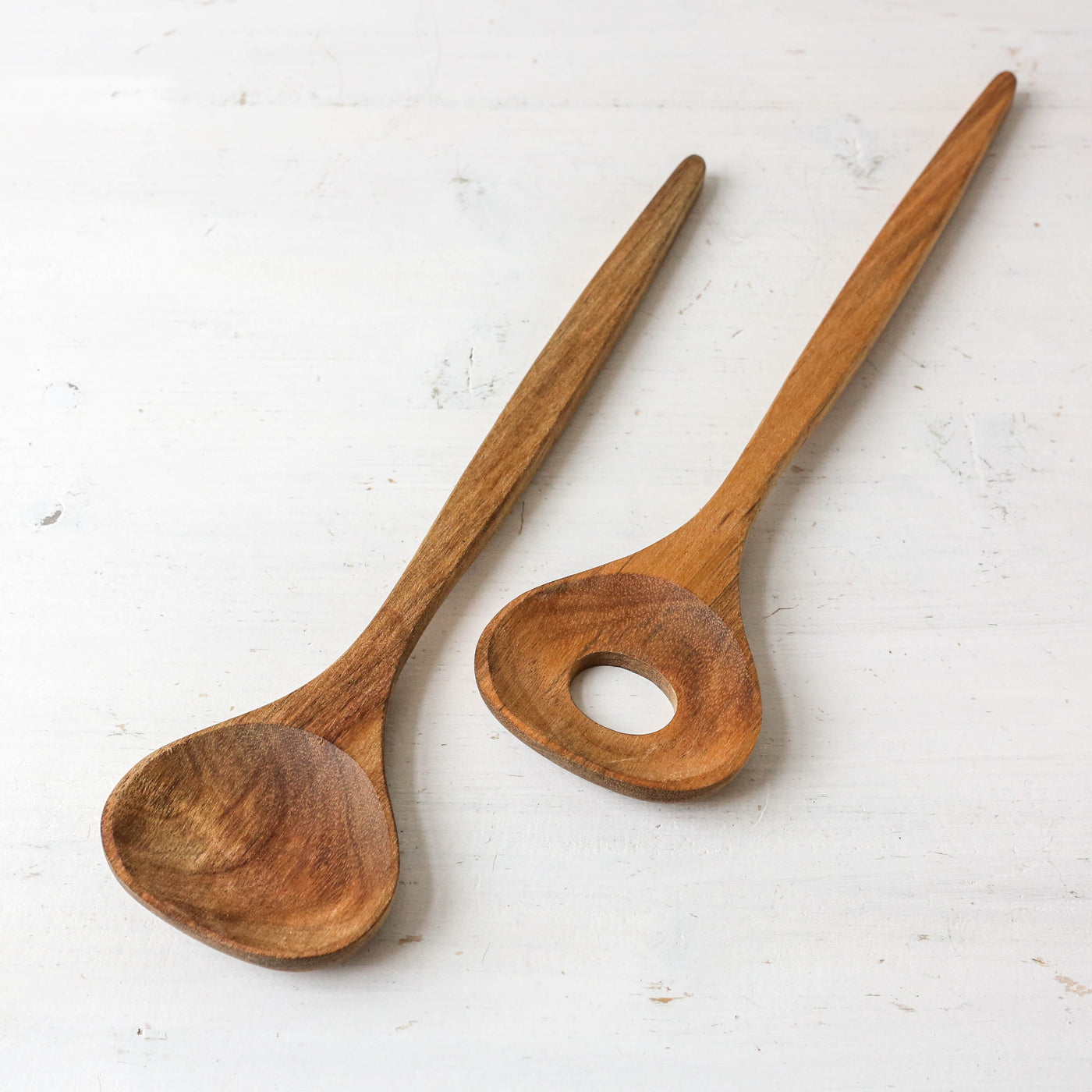 Acacia Wood Salad Servers