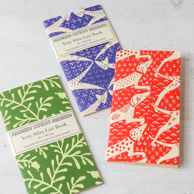 Cambridge Imprint Very Slim List Book