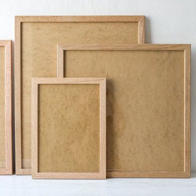 Solid Oak Wood Frame - 30 x 40cm