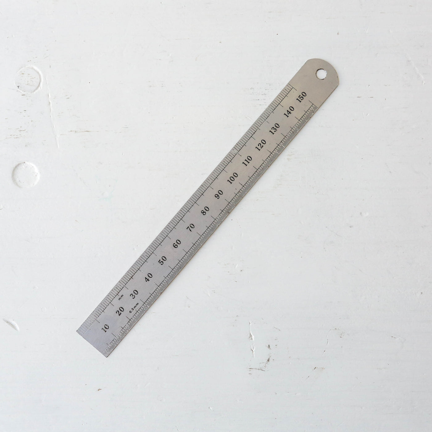 Vintage Steel Rule - 15cm