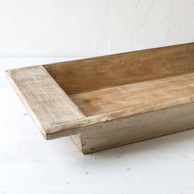 Deep Rustic Wooden Tray