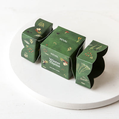 St. Eval Christmas Cracker with Votive Candle