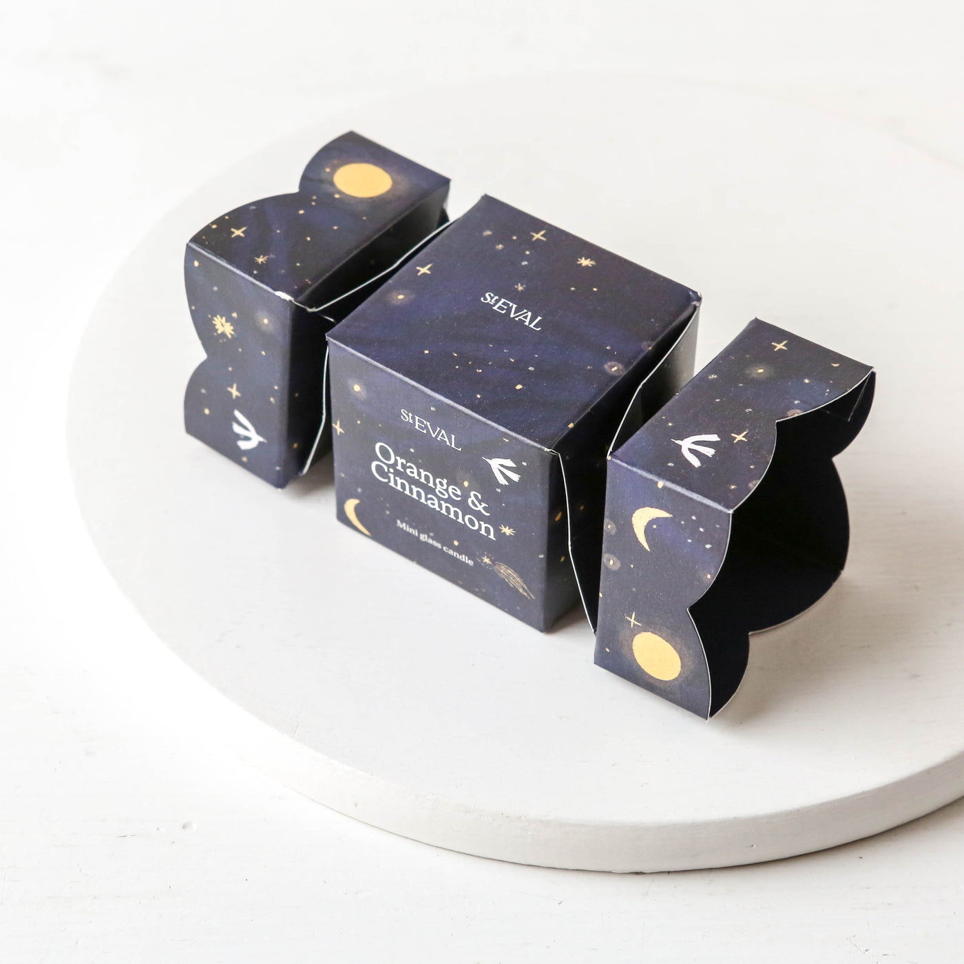 St. Eval Christmas Cracker with Votive Candle