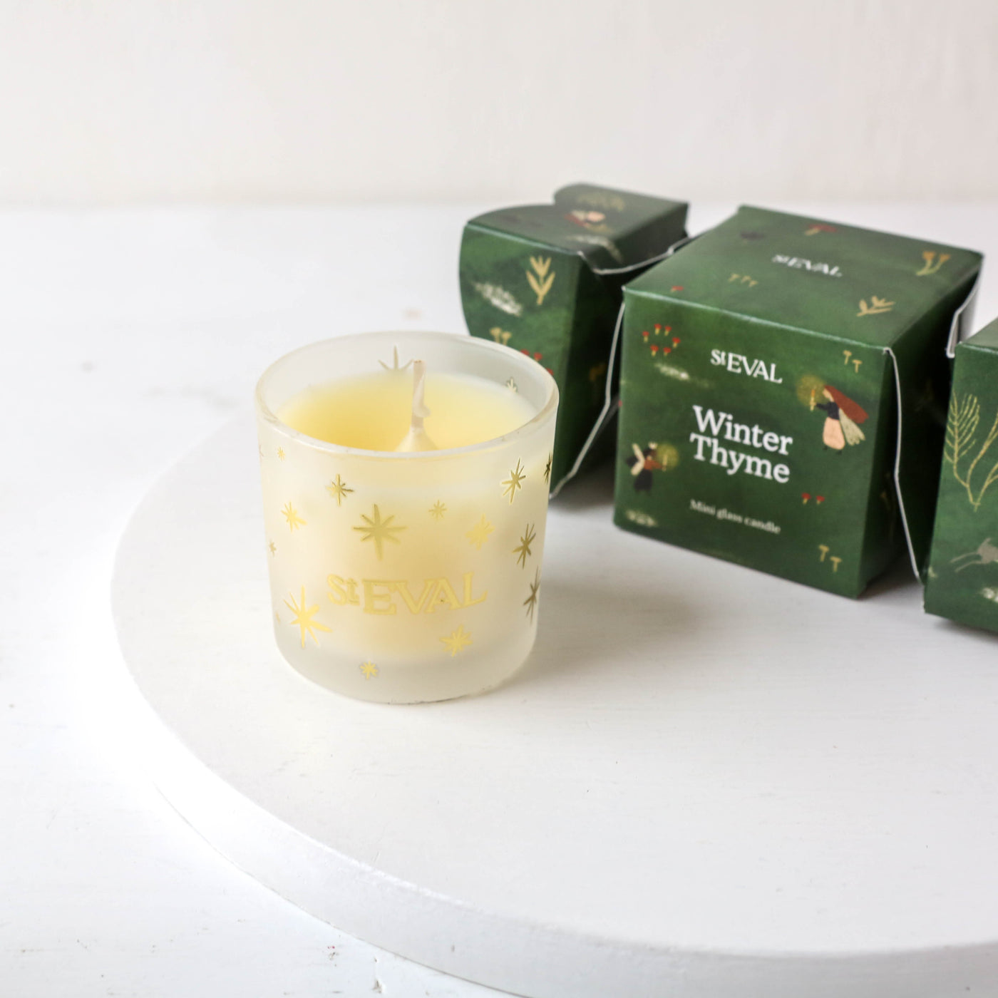 St. Eval Christmas Cracker with Votive Candle