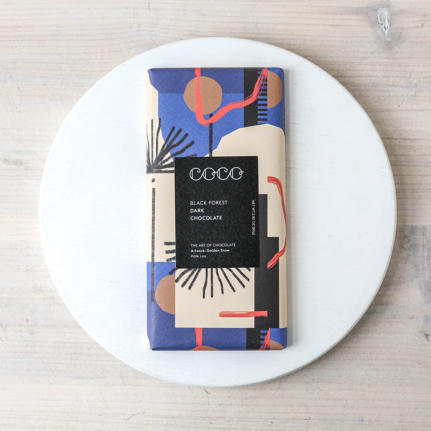 Black Forest Dark - COCO Chocolate 80g Bar