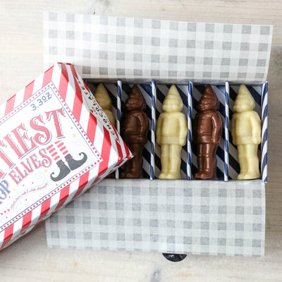 SALE The Naughtiest (Chocolate) Workshop Elves