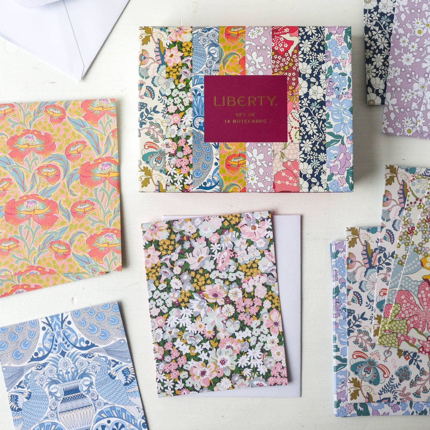 Liberty Floral Greeting Assortment Notecard Set