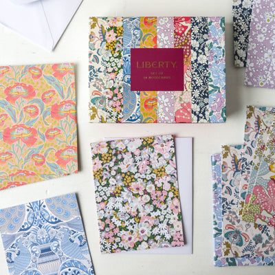 Liberty Floral Greeting Assortment Notecard Set