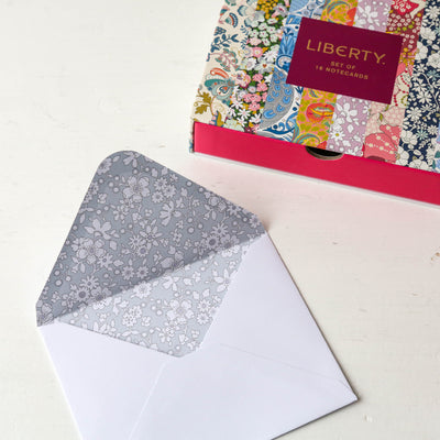 Liberty Floral Greeting Assortment Notecard Set