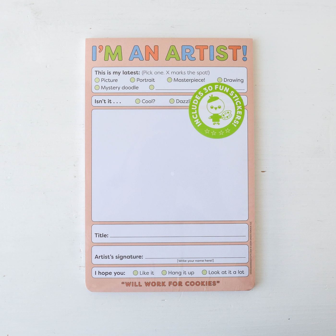 I’m an Artist! Playtime Pad