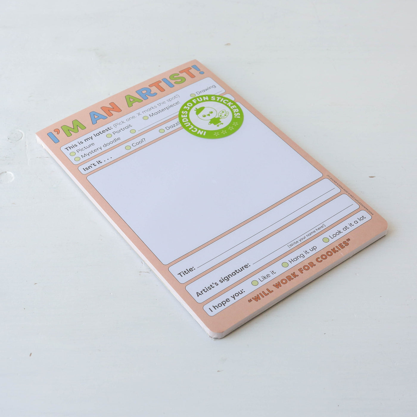 I’m an Artist! Playtime Pad
