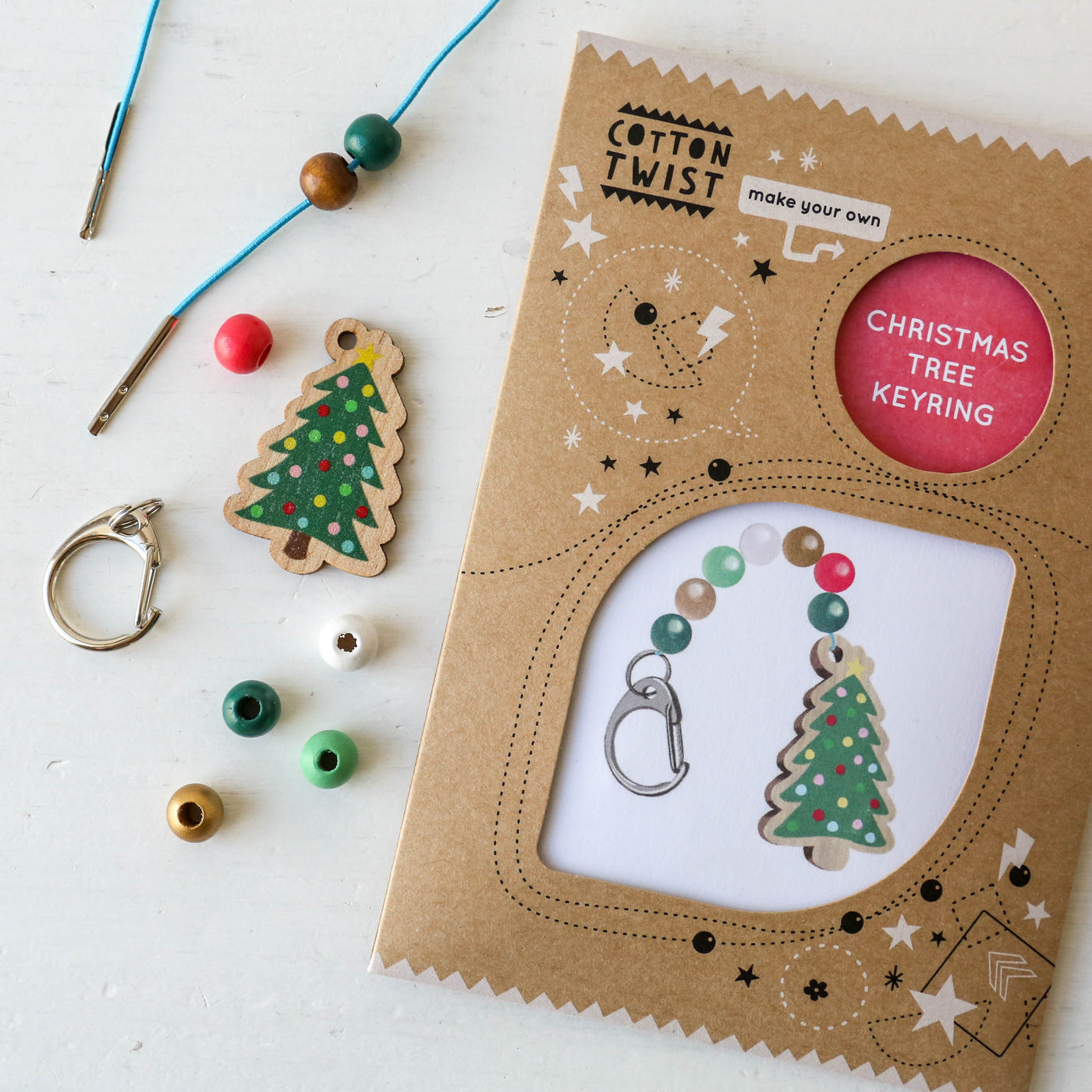 Festive Keyring Craft Kit
