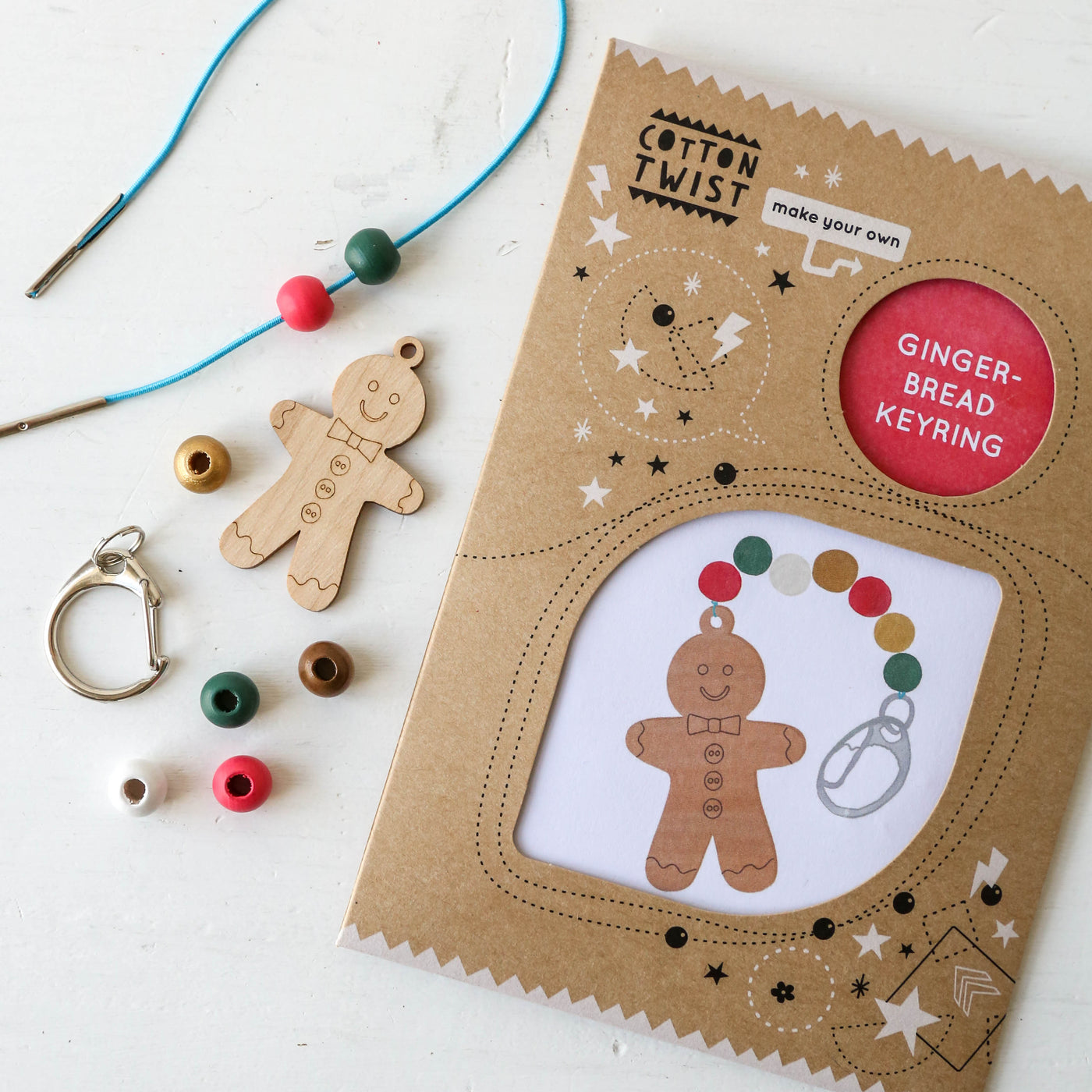 Festive Keyring Craft Kit