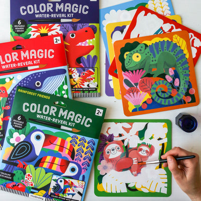Mighty Dinosaurs Color Magic Water-Reveal Kit