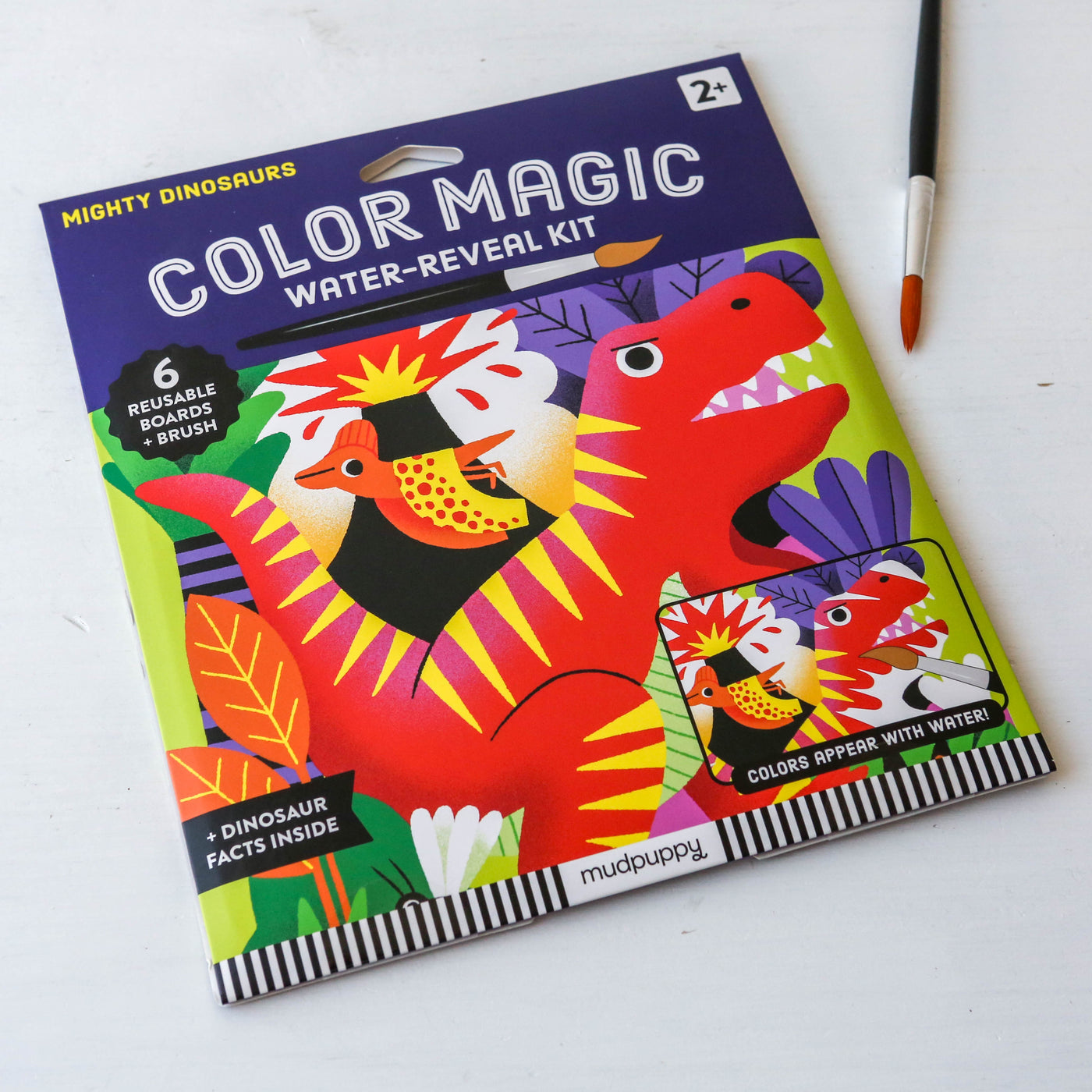 Mighty Dinosaurs Color Magic Water-Reveal Kit