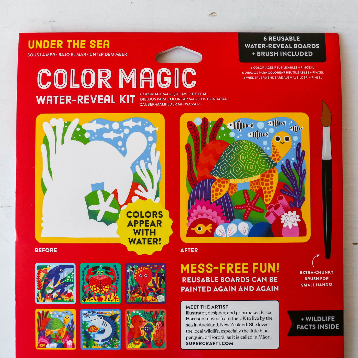 Under The Sea Color Magic Water-Reveal Kit