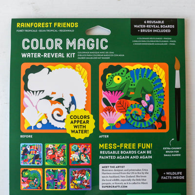 Rainforest Friends Color Magic Water-Reveal Kit