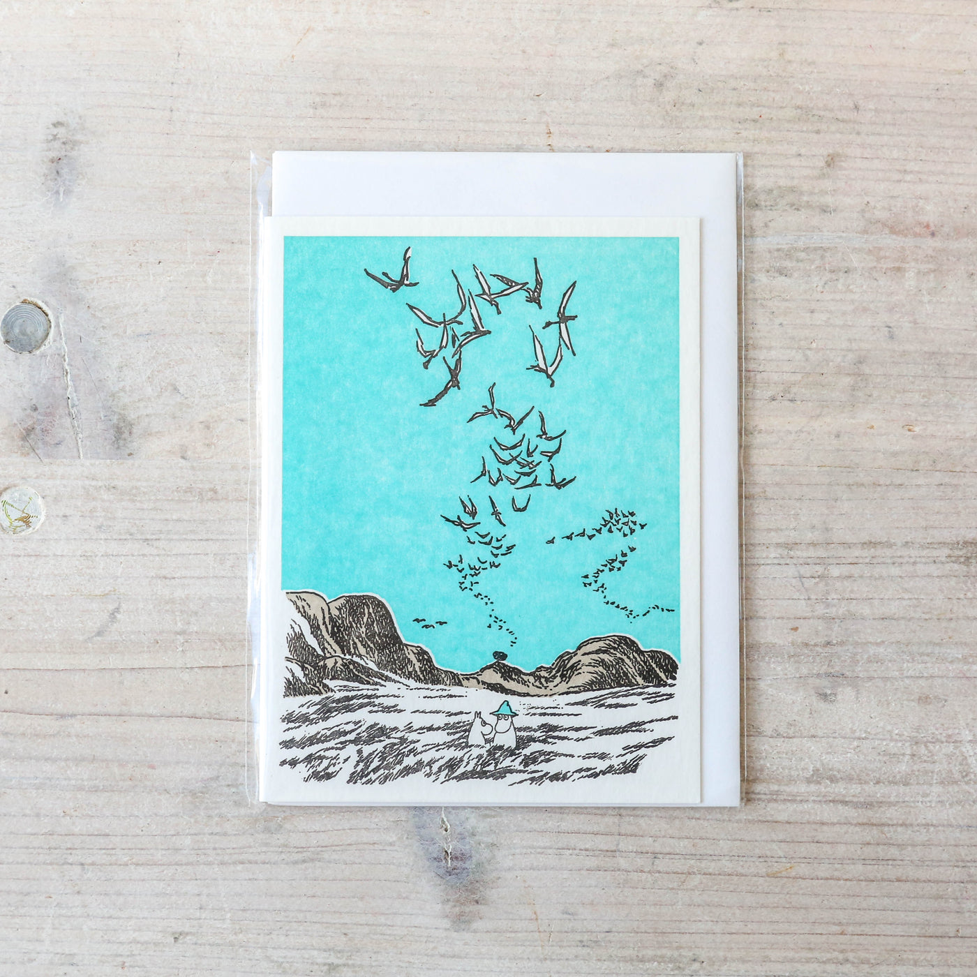 Moomin Holiday Letterpress Greetings Card