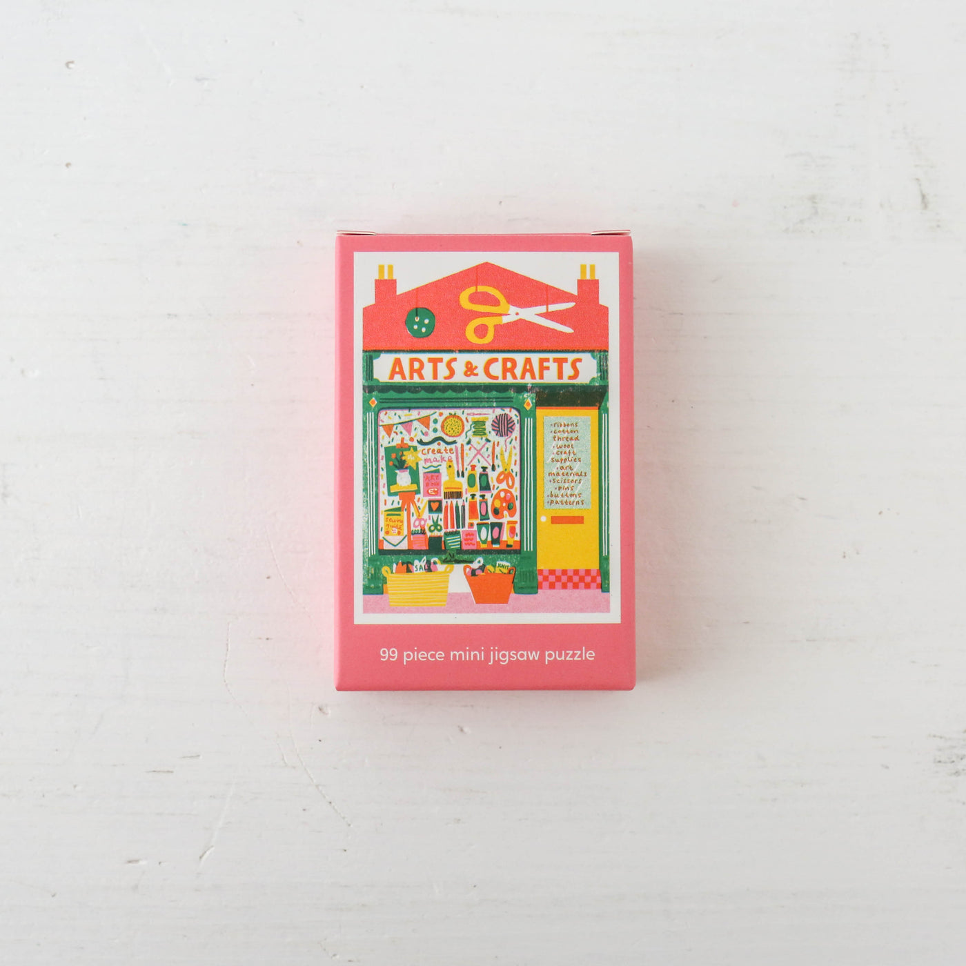 Mini 99 Piece Jigsaw Puzzle - Arts & Craft Shop