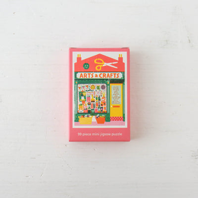 Mini 99 Piece Jigsaw Puzzle - Arts & Craft Shop