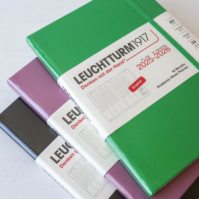 Leuchtturm A5 18 Months Academic Week Planner 2025-2026