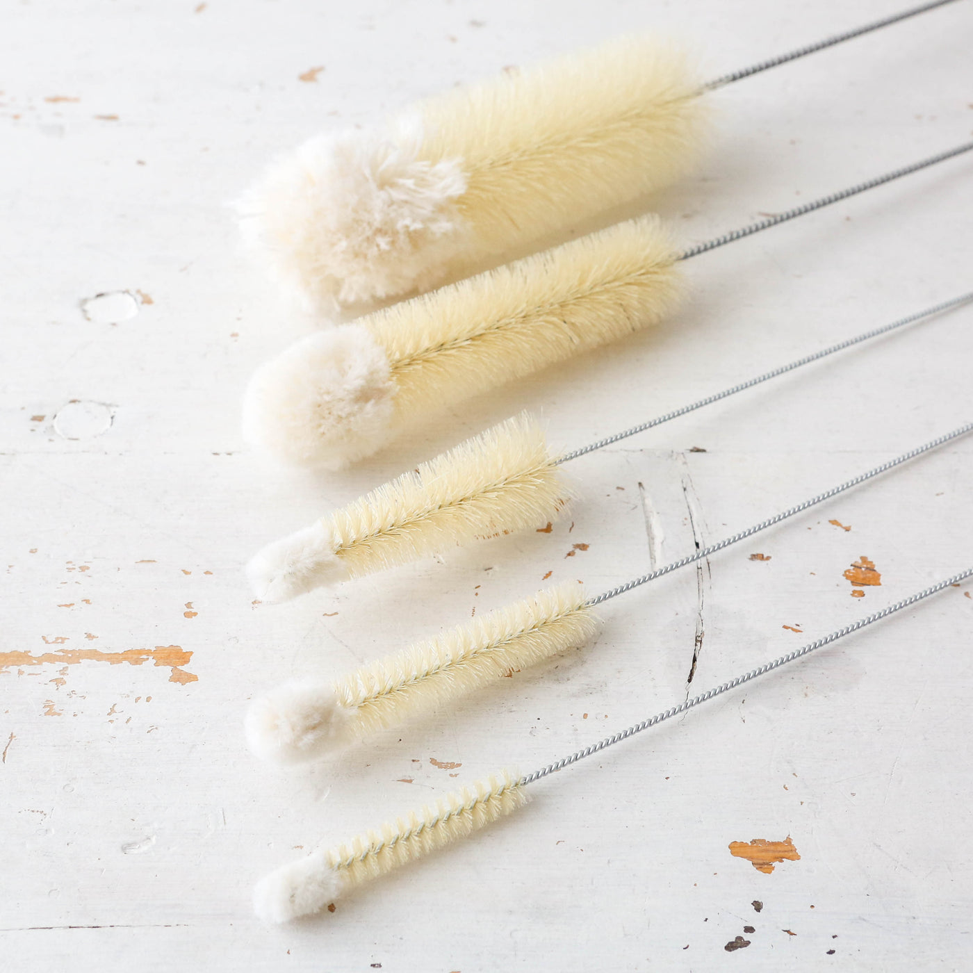 Cleaning Brush with Wool Tip