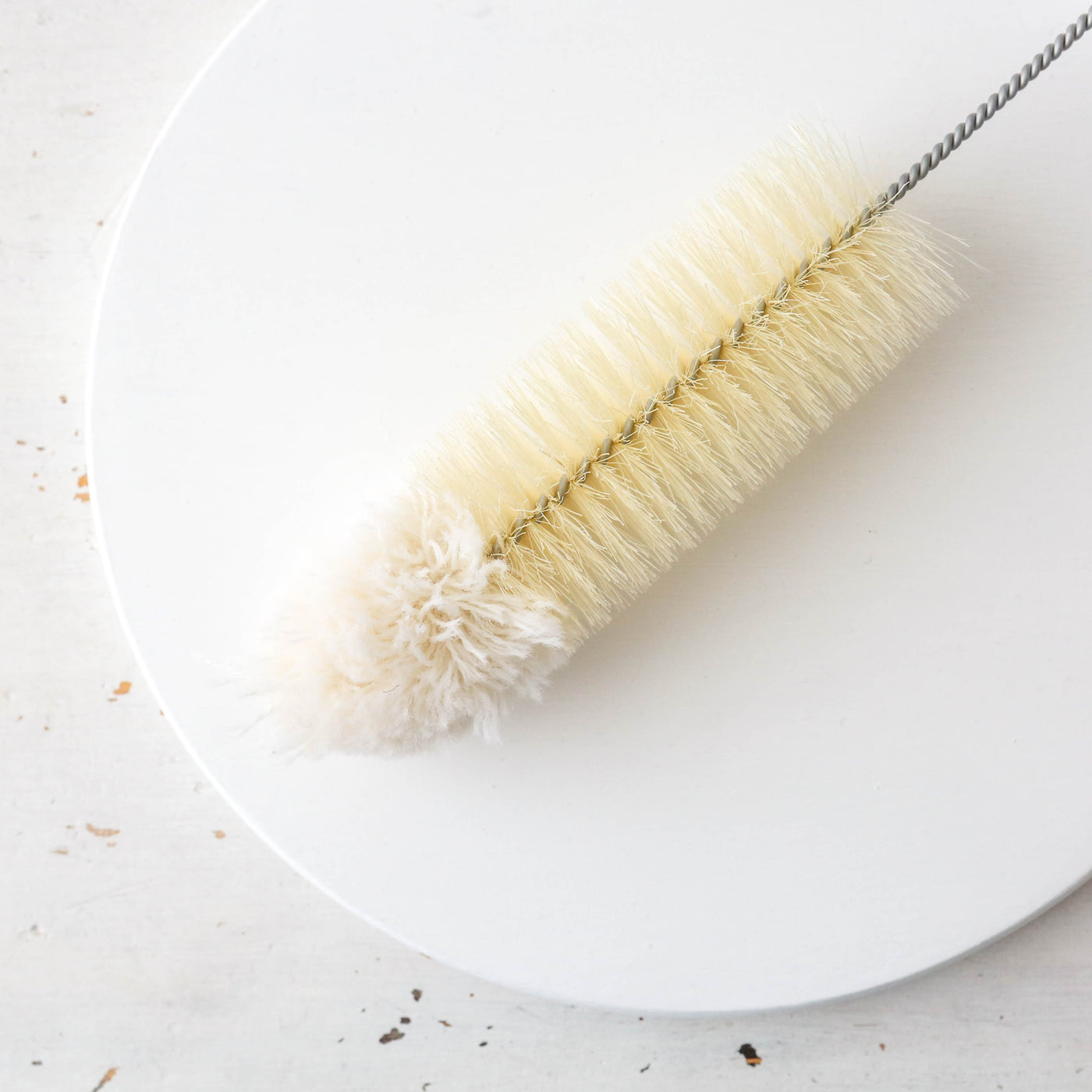 Cleaning Brush with Wool Tip