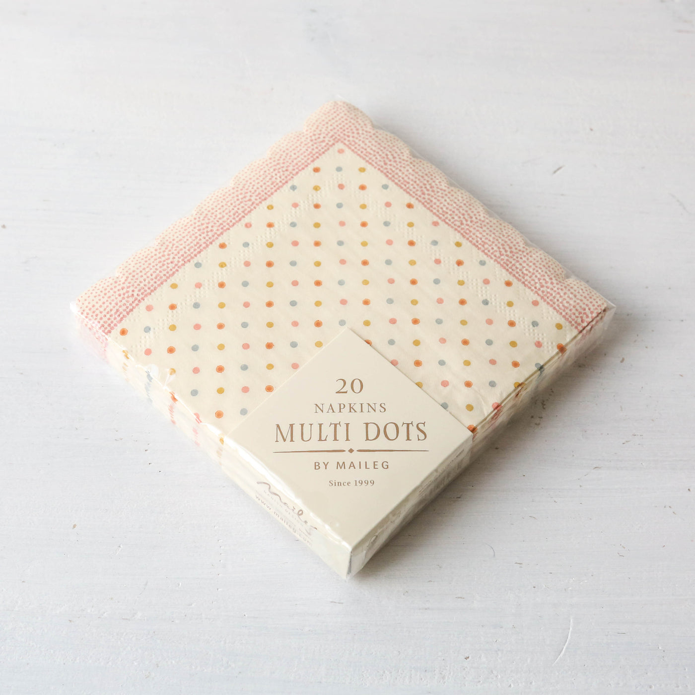 Maileg Napkins - Multi Dots