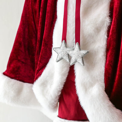 Mimi and Lula - Mrs Claus Hooded Cloak