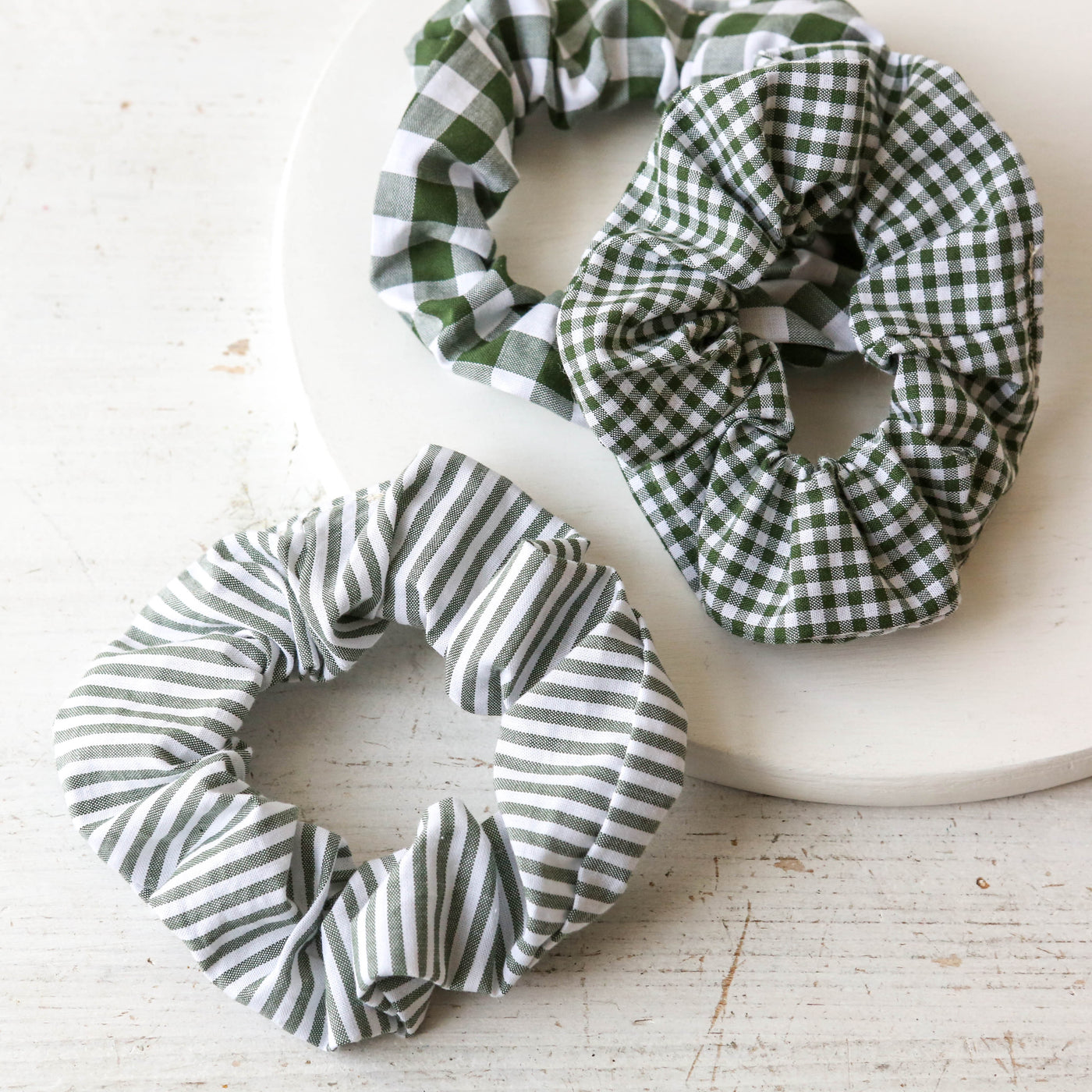 Handmade Festive Hair Scrunchie