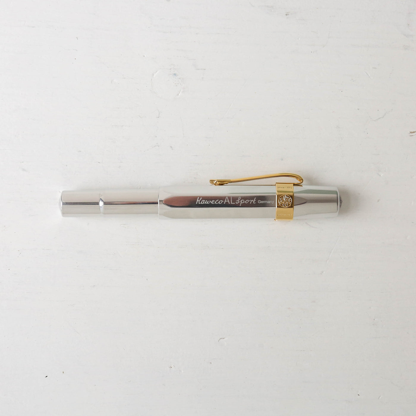 Kaweco AL Sport Fountain Pen - RAW with Classic Clip