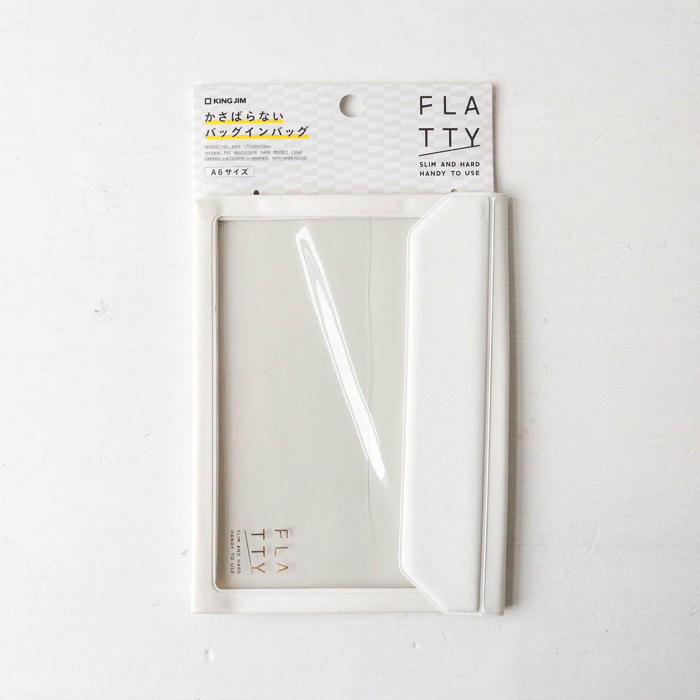 Flatty A6 Case - White