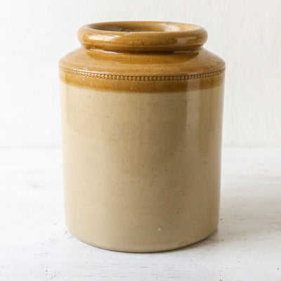 Salt Glazed Vintage Utensil Jar