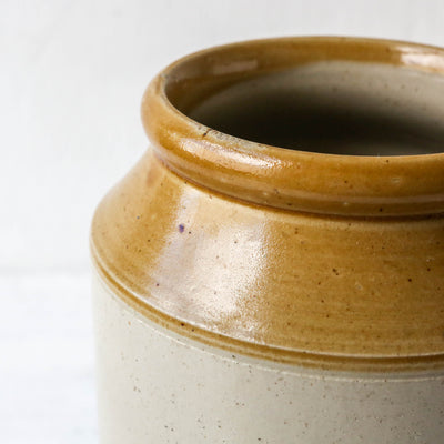 Salt Glazed Vintage Utensil Jar
