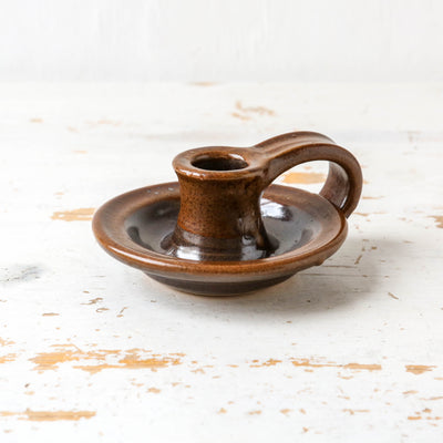 Studio Pottery Dinner Candle Holder - Batch 1