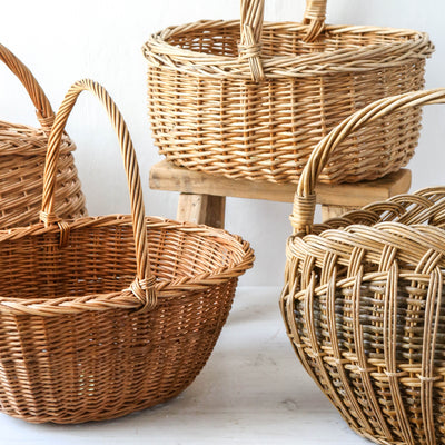 Vintage Shopping Basket - Design 2