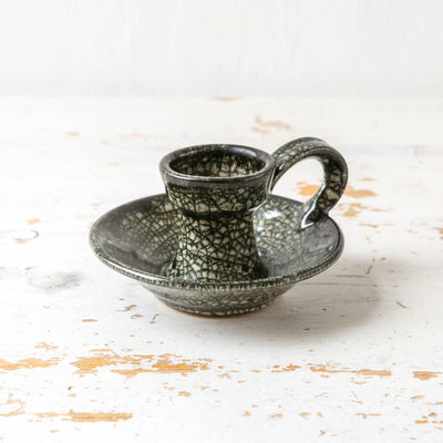 Studio Pottery Dinner Candle Holder - Batch 1