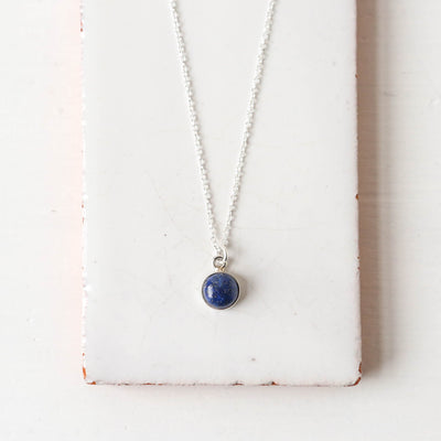 Silver Pebble Necklace
