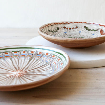 18cm Horezu Stoneware Serving Plate