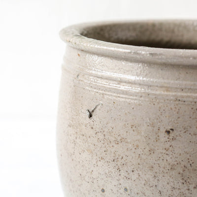 Vintage French Stoneware Preserving Jar